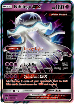 Nihilego GX - 49/111 - Crimson Invasion - Holo - Card Cavern