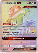 Nihilego GX Hyper Rare - 114/111 - Crimson Invasion - Holo - Card Cavern