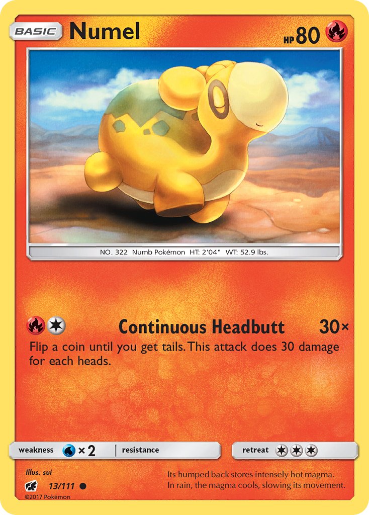 Numel - 13/111 - Crimson Invasion - Card Cavern
