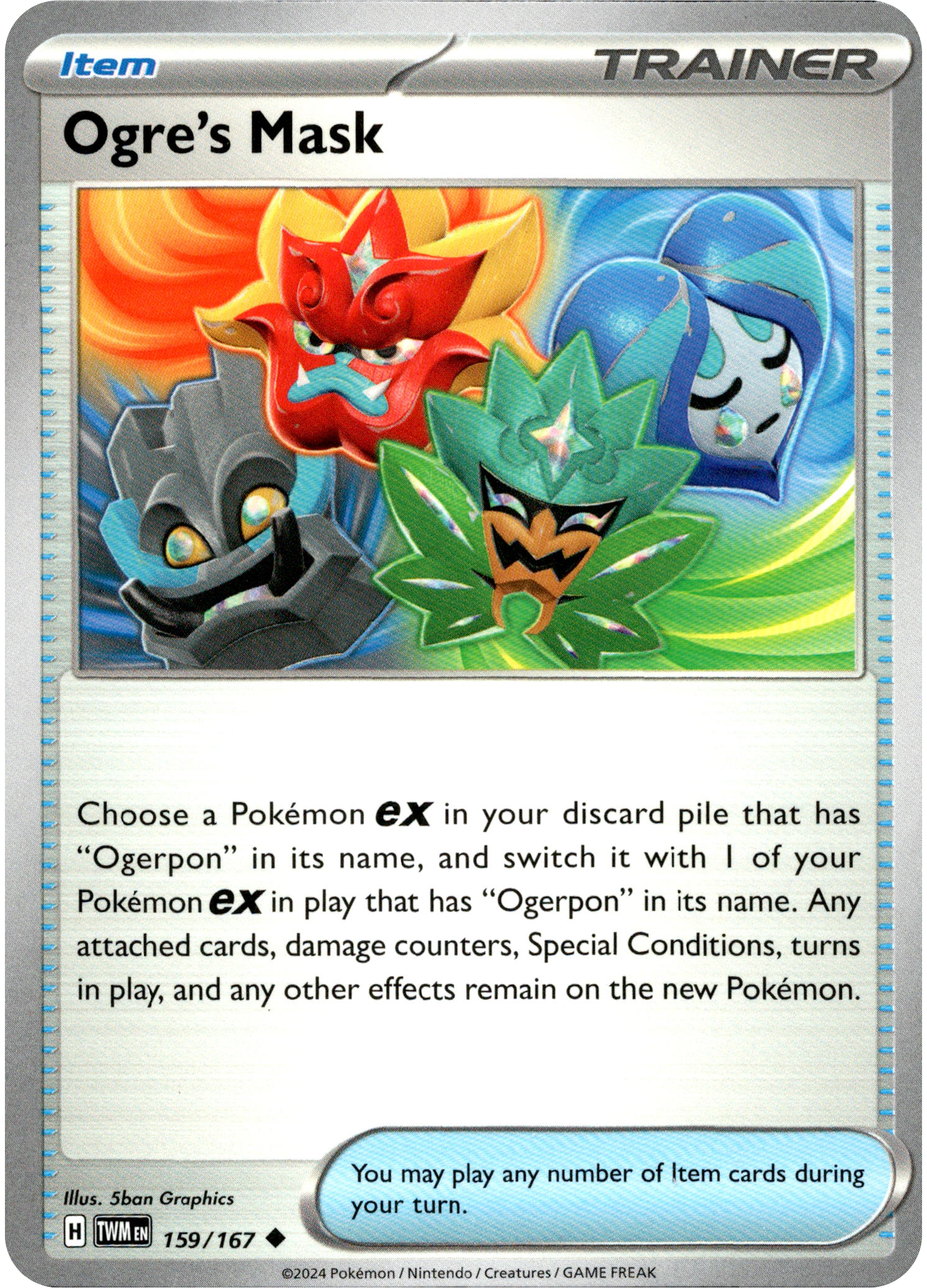 Ogre's Mask - 159/167 - Twilight Masquerade - Card Cavern