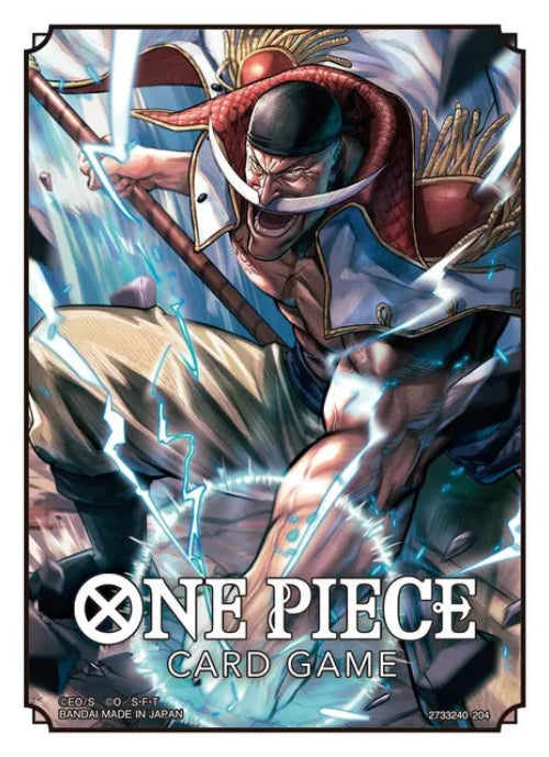 One Piece Card Game Official Card Sleeves 7: Edward Newgate 70 ct. - Bandai - Card Cavern