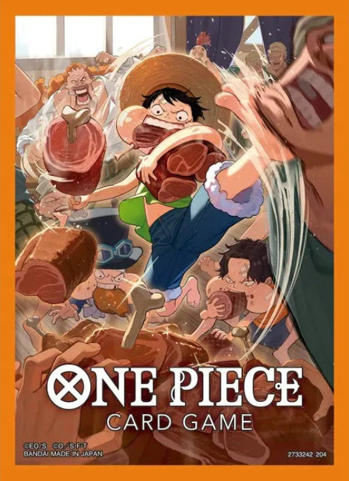 One Piece Card Game Official Card Sleeves 7: The Three Brothers 70 ct. - Bandai - Card Cavern