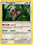 Oranguru - 113/149 - Sun & Moon - Holo - Card Cavern