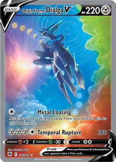 Origin Forme Dialga V Alternate Art - 177/189 - Astral Radiance - Holo - Card Cavern