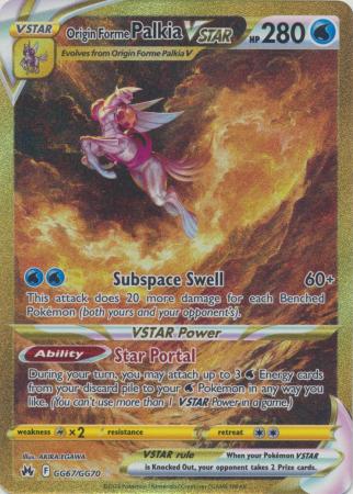 Origin Forme Palkia VSTAR Secret Rare - GG67/GG70 - Crown Zenith - Holo - Card Cavern