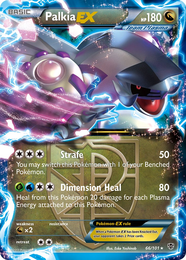 Palkia EX - 66/101 - Plasma Blast - Holo - Card Cavern