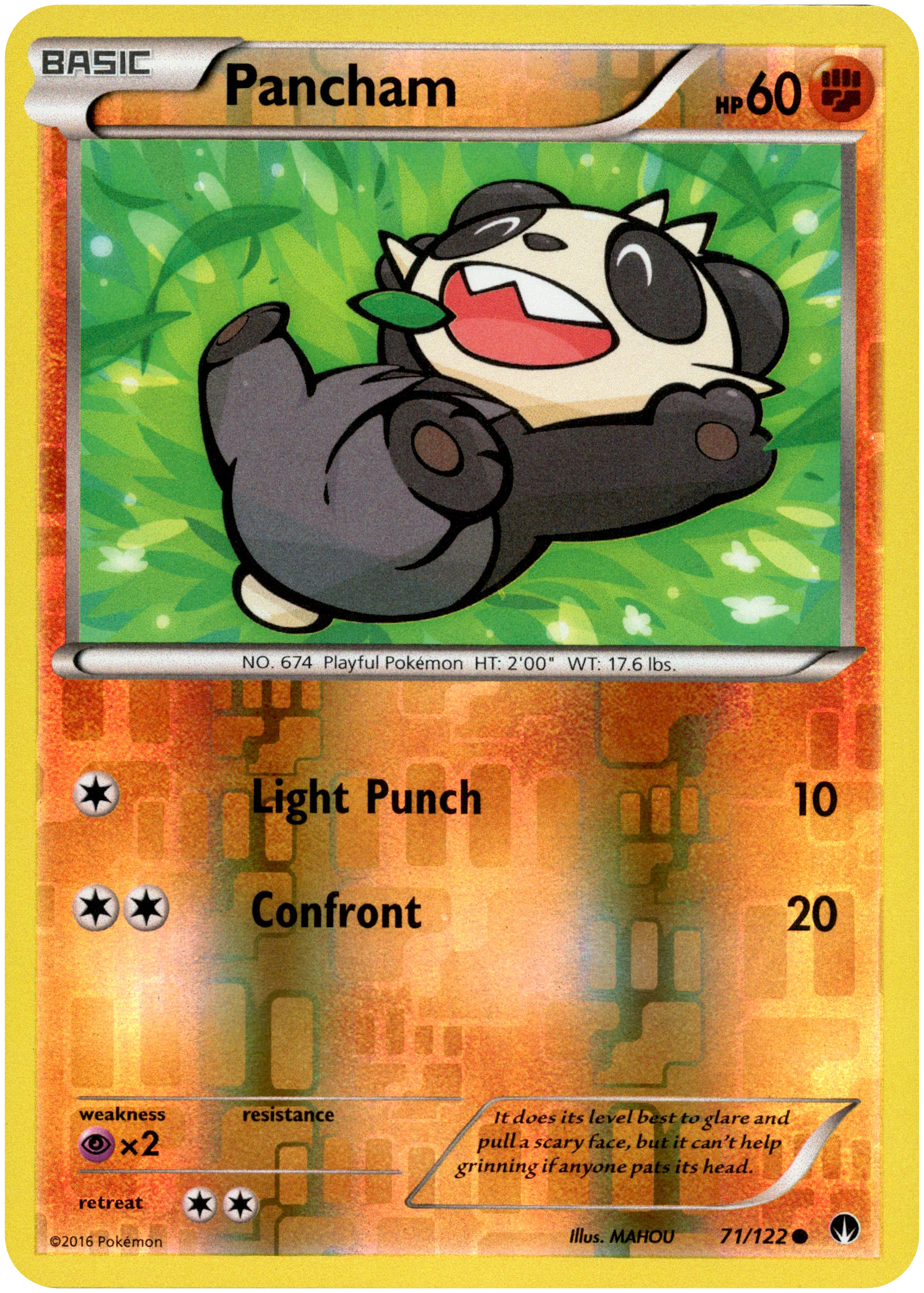 Pancham - 71/122 - BREAKpoint - Reverse Holo - Card Cavern