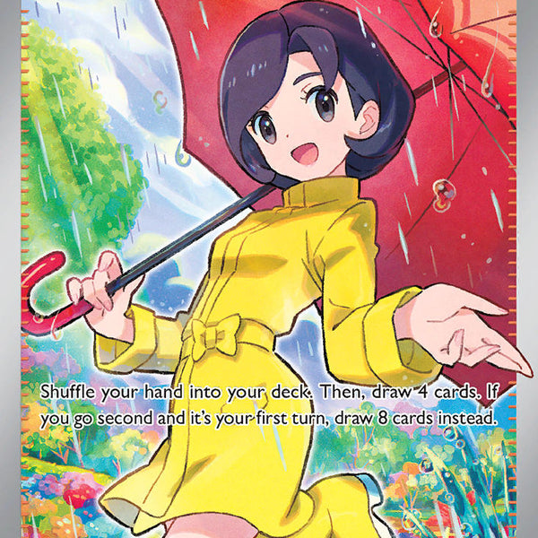 parasol lady pokemon card Parasol Lady - 238/182 - Paradox Rift