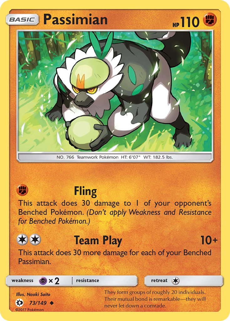 Passimian - 73/149 - Sun & Moon - Card Cavern