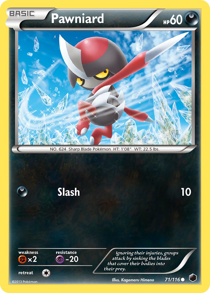 Pawniard - 71/116 - Plasma Freeze - Card Cavern