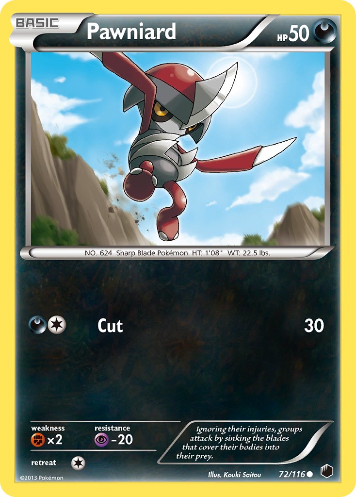 Pawniard - 72/116 - Plasma Freeze - Card Cavern