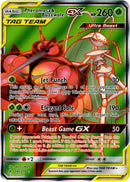Pheromosa & Buzzwole GX Full Art - 191/214 - Unbroken Bonds - Holo - Card Cavern