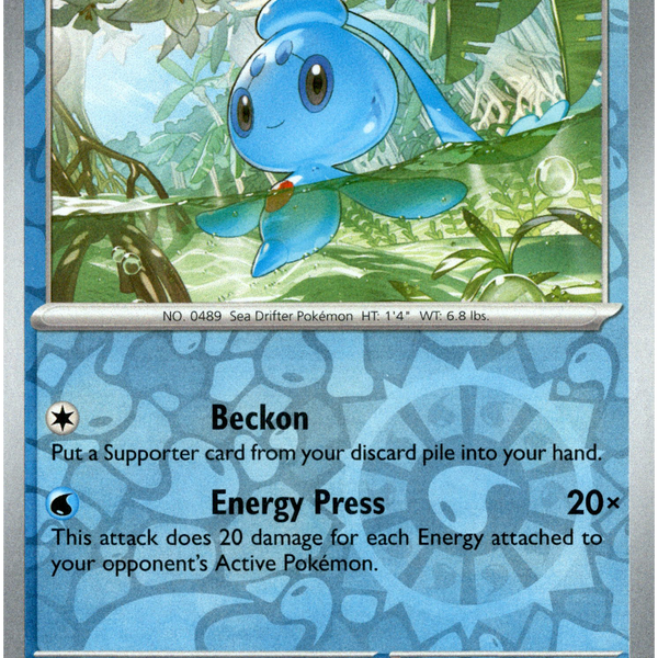 phione pokemon card price Phione - 055/167 - Twilight Masquerade