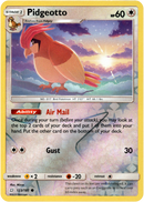 Pidgeotto - 123/181 - Team Up - Reverse Holo - Card Cavern