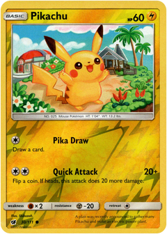 Pikachu - 30/111 - Crimson Invasion - Reverse Holo - Card Cavern