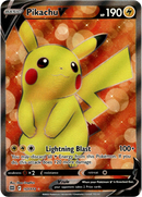 Pikachu V Full Art - 157/172 - Brilliant Stars - Holo - Card Cavern