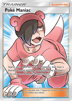Poké Maniac Full Art - 236/236 - Unified Minds - Holo - Card Cavern