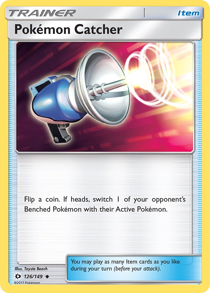 Pokémon Catcher - 126/149 - Sun & Moon - Card Cavern