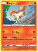 Ponyta - 17/181 - Team Up - Card Cavern