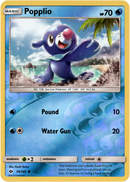 Popplio - 39/149 - Sun & Moon - Reverse Holo - Card Cavern