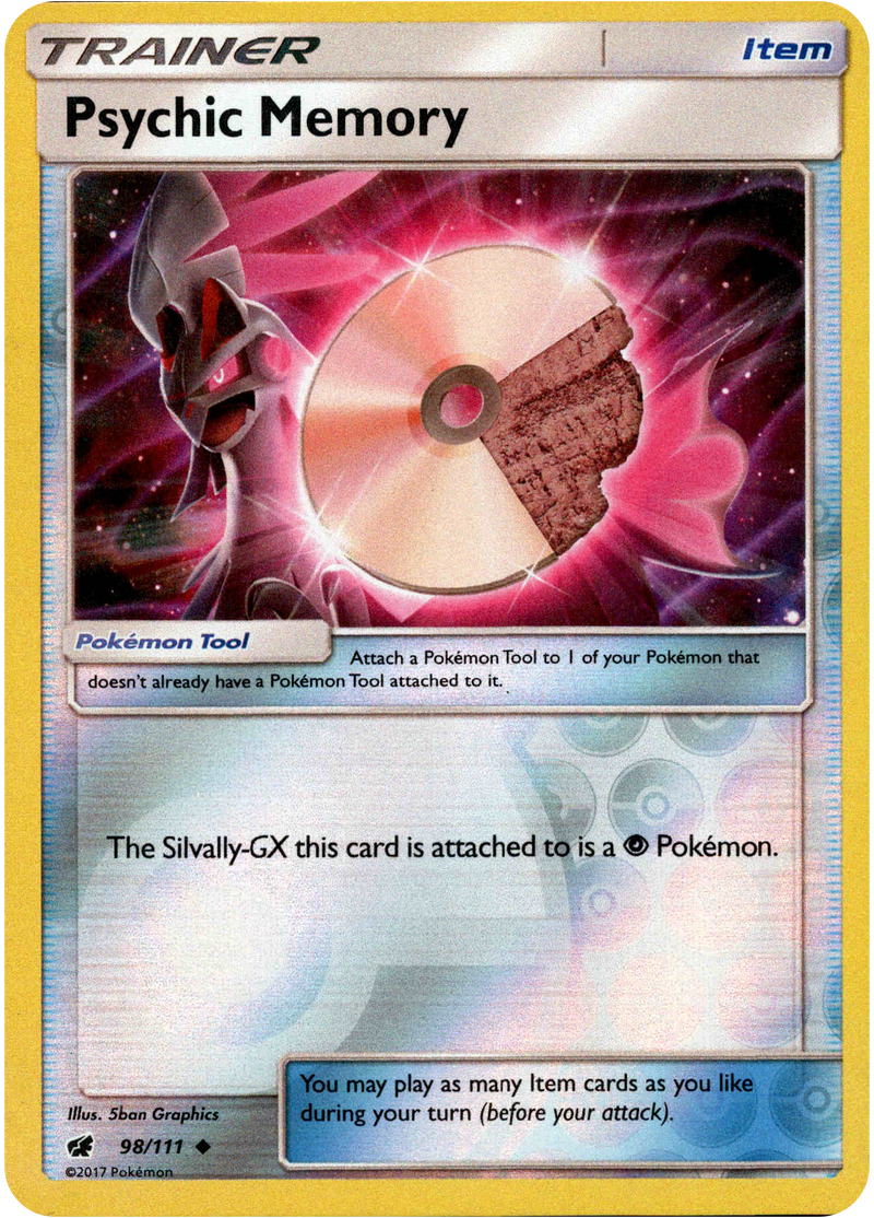Psychic Memory - 98/111 - Crimson Invasion - Reverse Holo Card Cavern Trading Cards, LLC Psychic Memory - 98/111 - Crimson Invasion - Reverse Holo Card Cavern Trading Cards, LLC