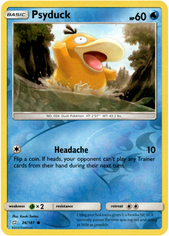 Psyduck - 26/181 - Team Up - Reverse Holo - Card Cavern