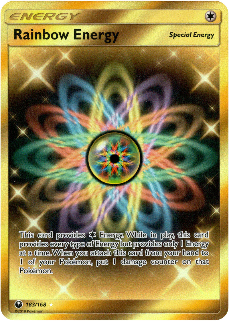 pokemon celestial storm rare cards Pokemon Celestial Storm Rainbow Energy #183