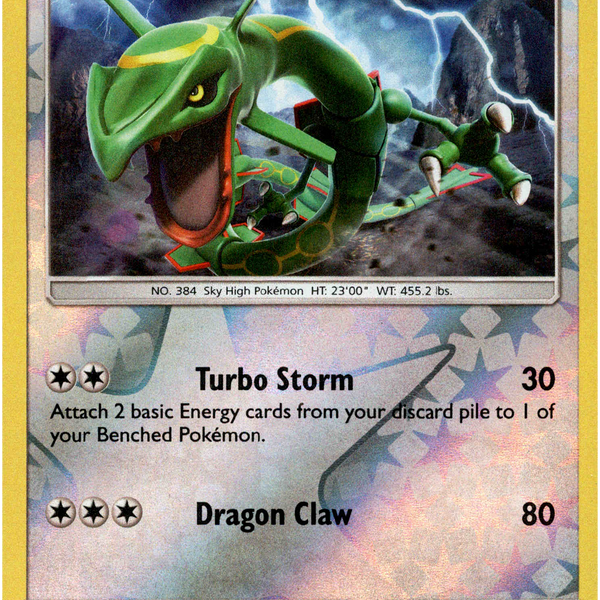 Rayquaza - 106/145 - Guardians Rising - Reverse Holo Card Cavern Trading Cards, LLC Rayquaza - 106/145 - Guardians Rising - Reverse Holo Card Cavern Trading Cards, LLC
