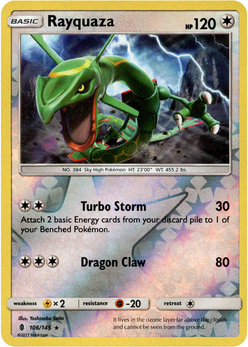 Rayquaza - 106/145 - Guardians Rising