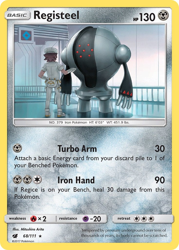 Registeel - 68/111 - Crimson Invasion - Card Cavern
