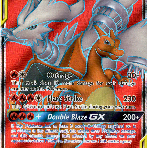 reshiram gx pokemon card Reshiram & Charizard GX Full Art - 194/214 - Unbroken Bonds