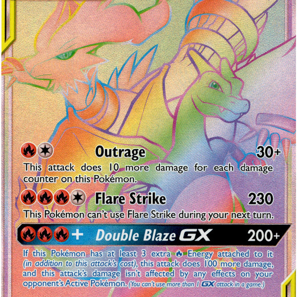 Reshiram & Charizard GX Hyper Rare - 217/214 - Unbroken Bonds - Holo Reshiram & Charizard GX Hyper Rare - 217/214 - Unbroken Bonds - Holo