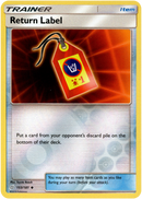 Return Label - 153/181 - Team Up - Reverse Holo - Card Cavern