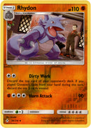 Rhydon - 94/214 - Unbroken Bonds - Reverse Holo - Card Cavern