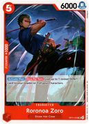 Roronoa Zoro - OP11-016 UC - A Fist of Divine Speed - Card Cavern