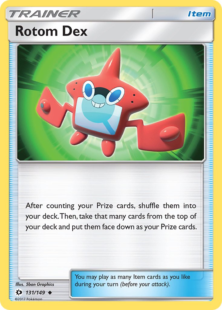 Rotom Dex - 131/149 - Sun & Moon - Card Cavern
