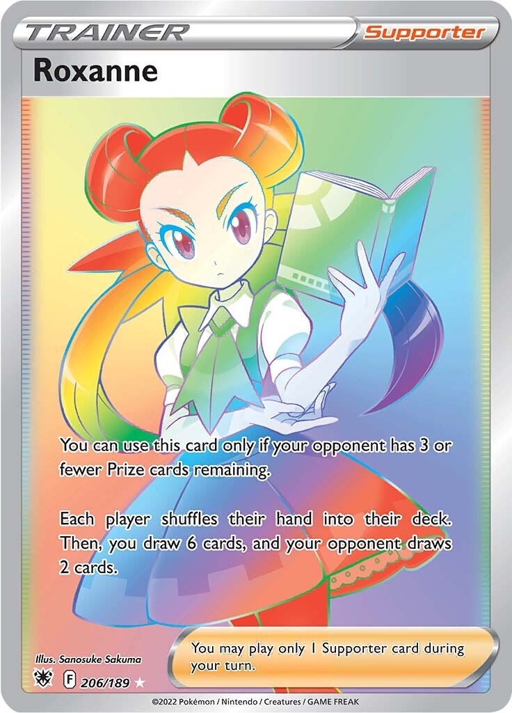 Roxanne Hyper Rare - 206/189 - Astral Radiance - Holo - Card Cavern