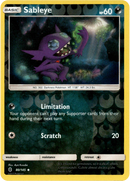 Sableye - 80/145 - Guardians Rising - Reverse Holo - Card Cavern