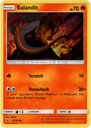 Salandit - 15/145 - Guardians Rising - Holo - Card Cavern