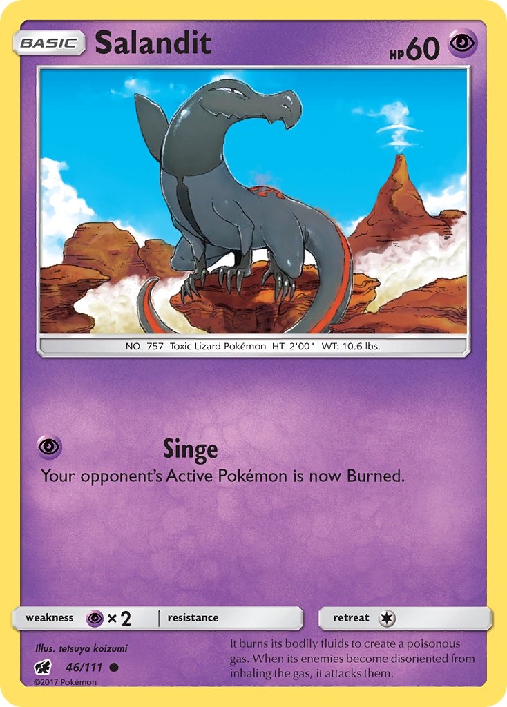Salandit - 46/111 - Crimson Invasion - Card Cavern