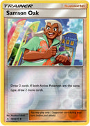 Samson Oak - 185/214 - Unbroken Bonds - Reverse Holo - Card Cavern