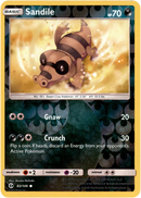Sandile - 83/149 - Sun & Moon - Reverse Holo - Card Cavern