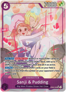 Sanji & Pudding Alternate Art - EB02-035 SR - Anime 25th Collection - Foil - Card Cavern