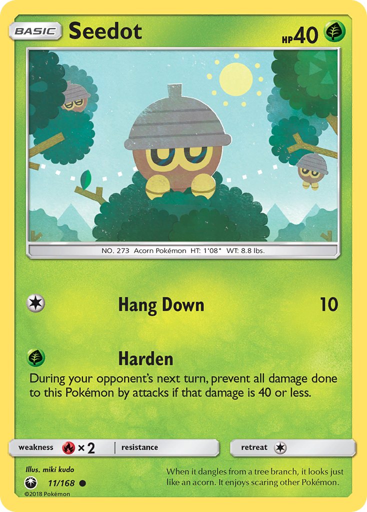 Seedot - 11/168 - Celestial Storm - Card Cavern