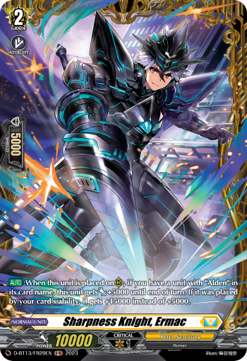 Sharpness Knight, Ermac - D-BT13/FR29EN - Flight of Chakrabarthi - Card Cavern