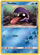 Shellder - 33/149 - Sun & Moon - Reverse Holo - Card Cavern