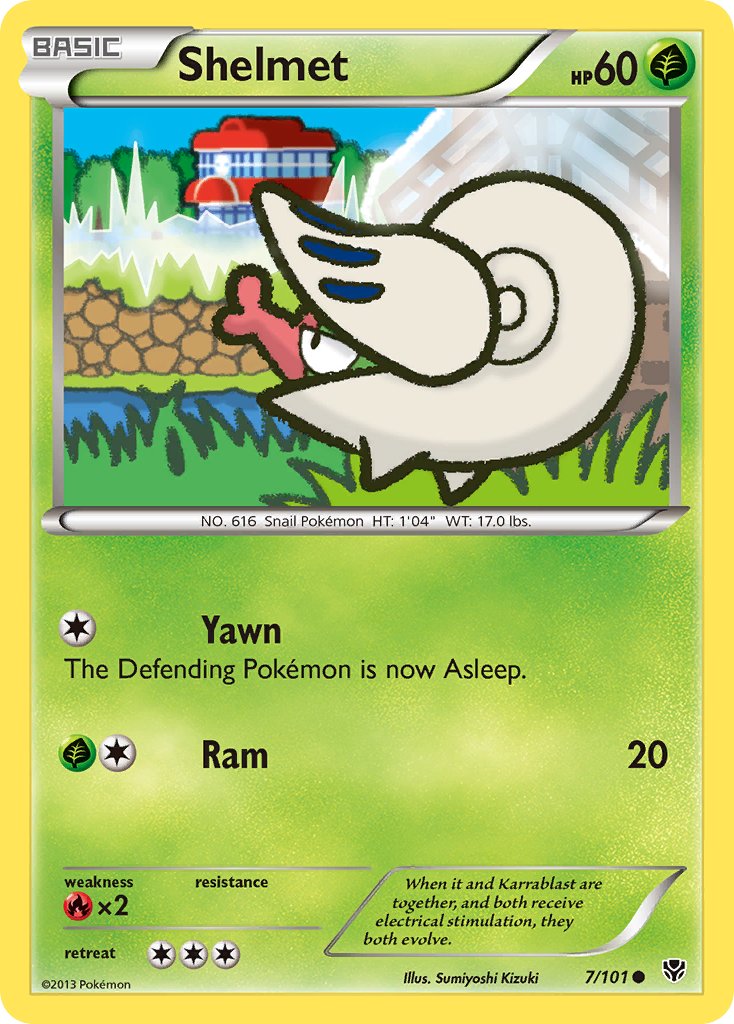 Shelmet - 7/101 - Plasma Blast - Card Cavern