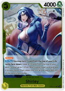 Shirley - OP11-104 R - A Fist of Divine Speed - Foil - Card Cavern