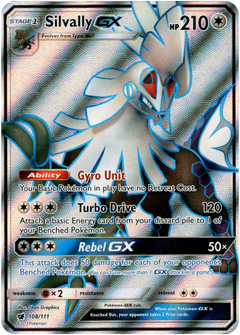Silvally GX Full Art - 108/111 - Crimson Invasion - Holo - Card Cavern