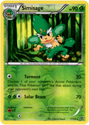 Simisage - 11/146 - XY Base - Reverse Holo - Card Cavern